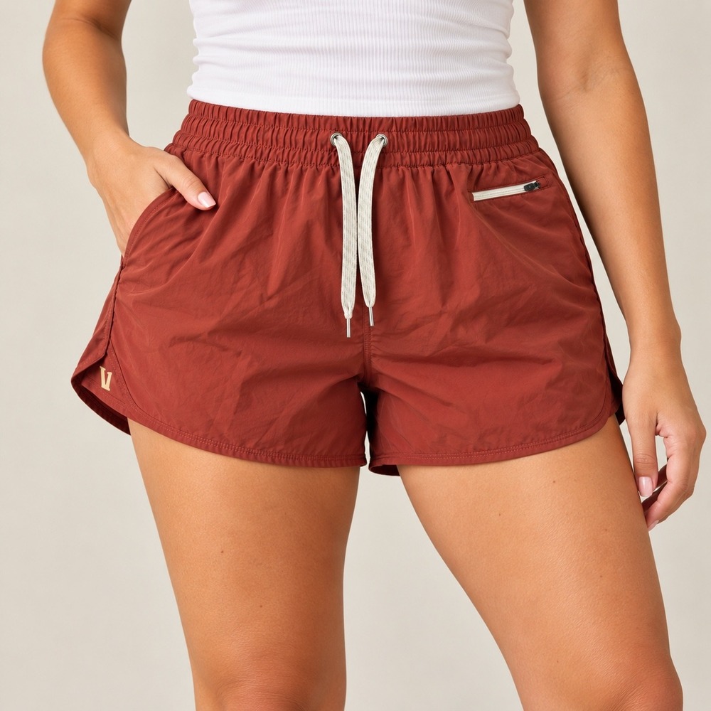 Vuori Brick Clementine Athletic Running Shorts XL Lined VW304